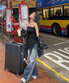 【🖤y2k cool】Pokey Track Wide Denim