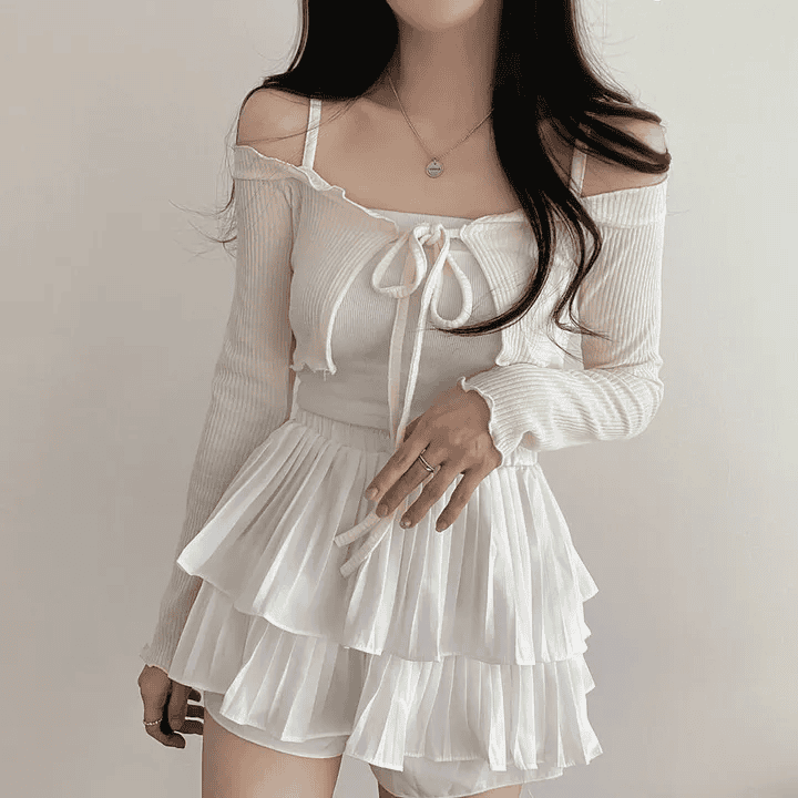 Loppy Strap Cardigan 