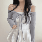 Loppy Strap Cardigan 