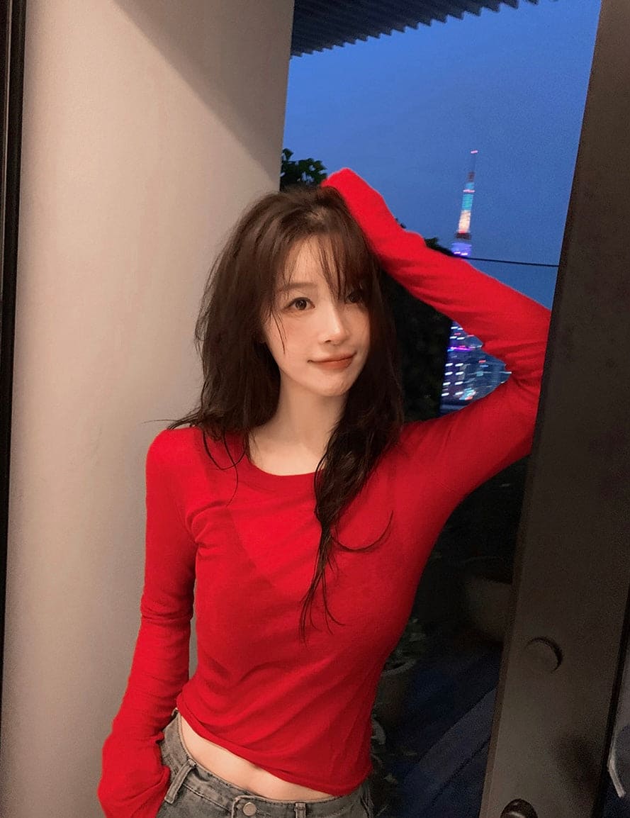 [Can be layered] Tencel Basic Tee