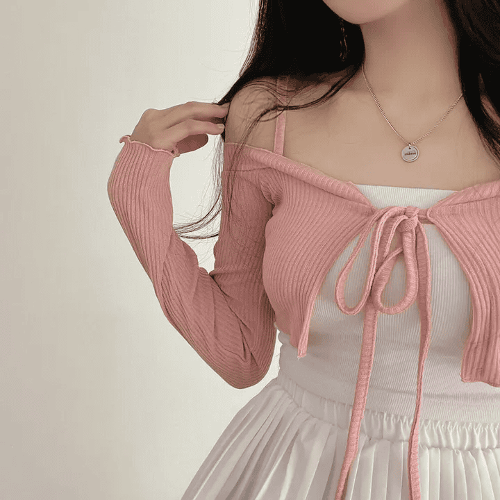 Loppy Strap Cardigan 