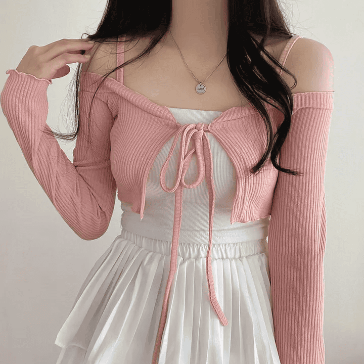 Loppy Strap Cardigan 