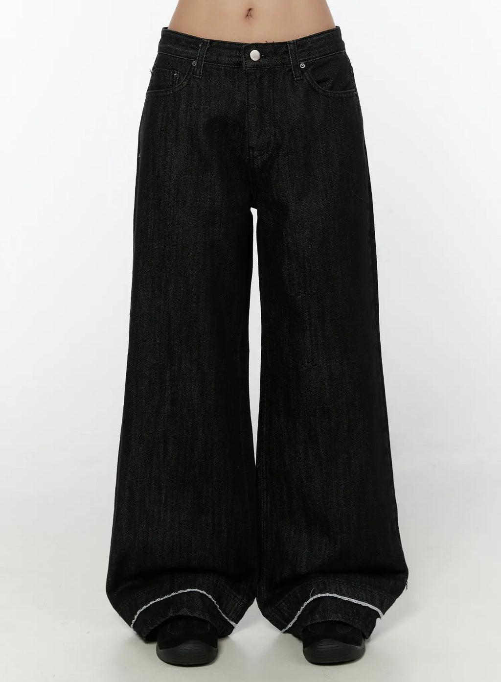 Dark Wash Baggy Jeans