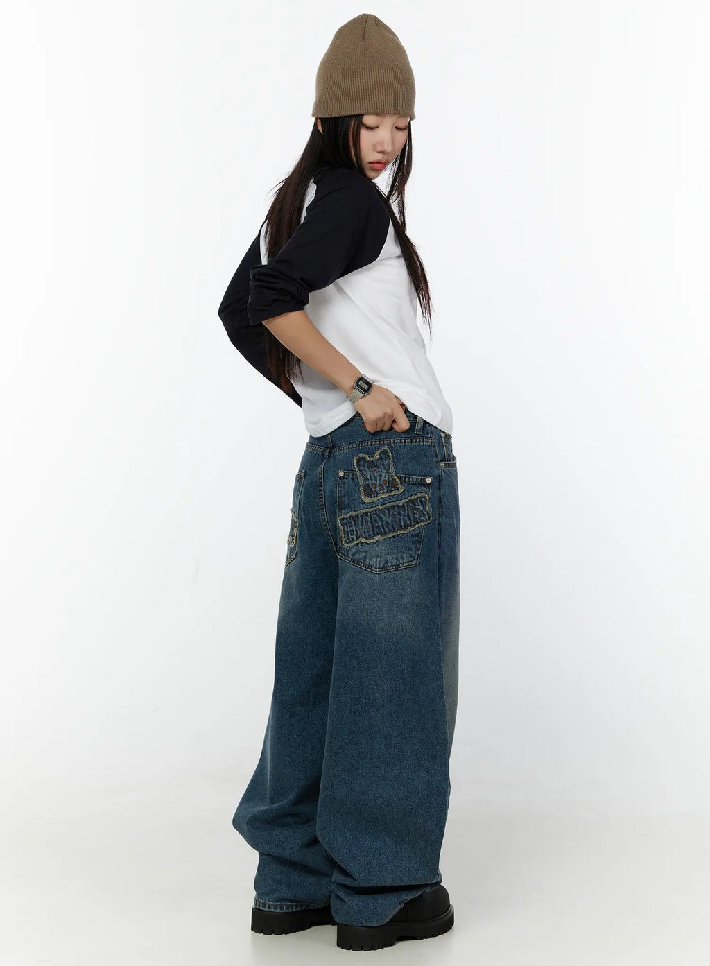 Bunny Vintage Baggy Jeans