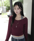 【秋日新品】Eyelet Layered Halter Top