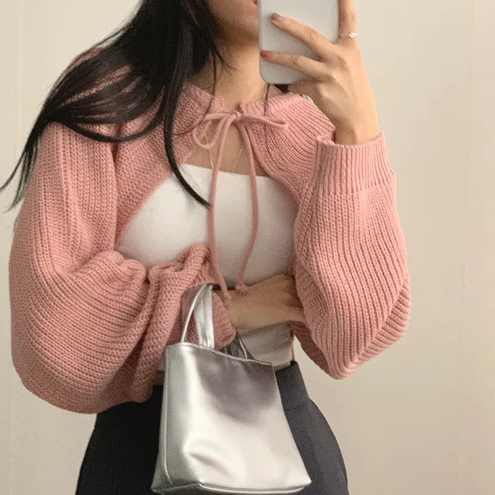 【🍨Hot Item】 Ribbon Bolero 