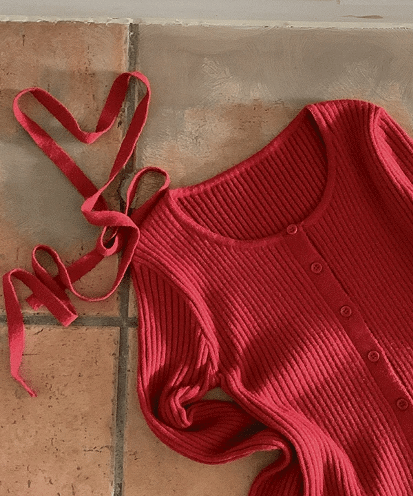 【🐰聖誕新年PICK】Choker Neck Slim Cardigan