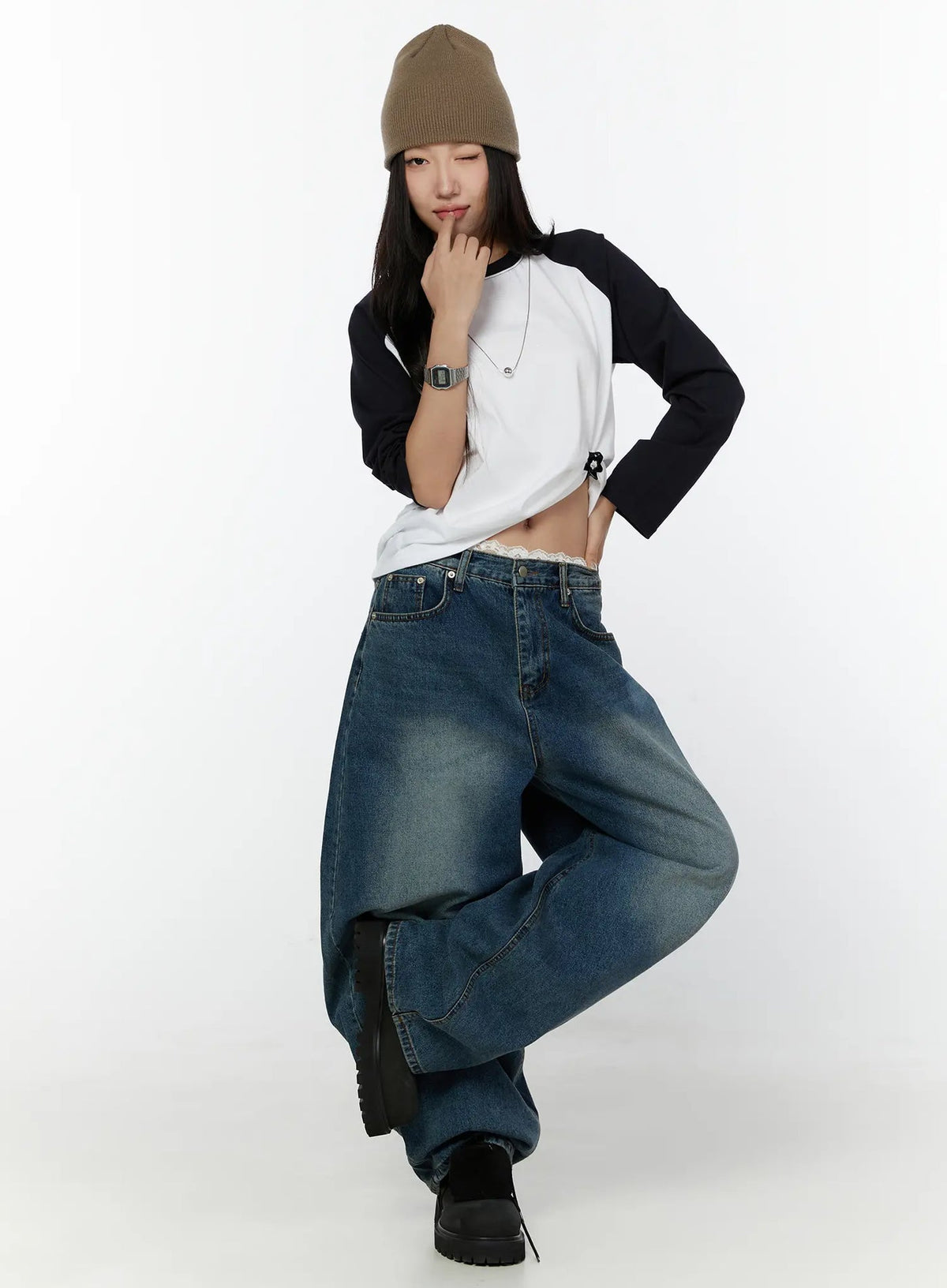 Bunny Vintage Baggy Jeans