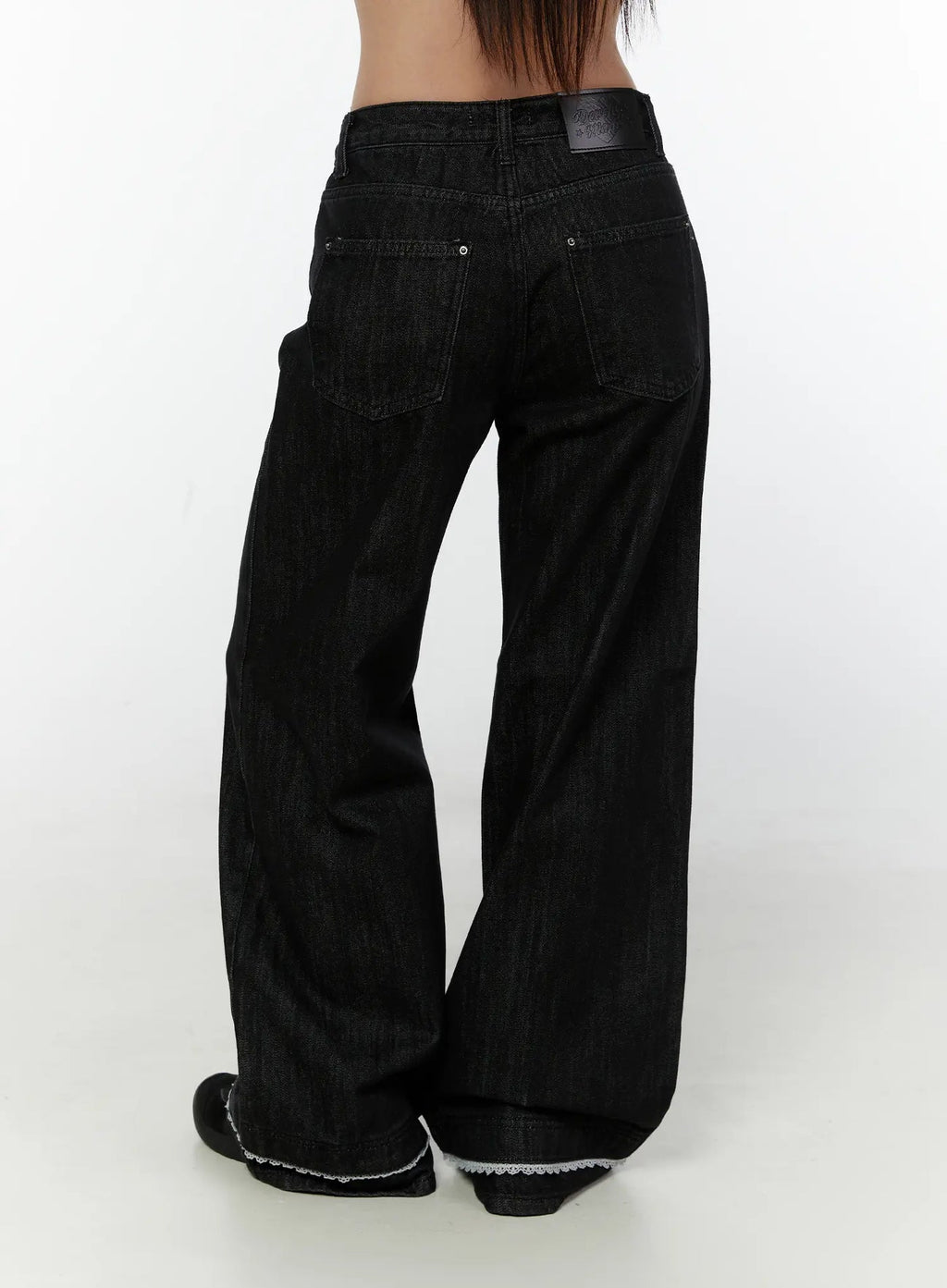 Dark Wash Baggy Jeans