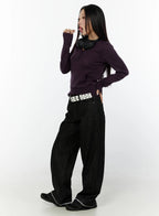 Dark Wash Baggy Jeans