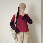 【層疊穿搭】Layered Star Patch Tee