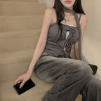 【y2k vibe】Ribbon Muffler Set