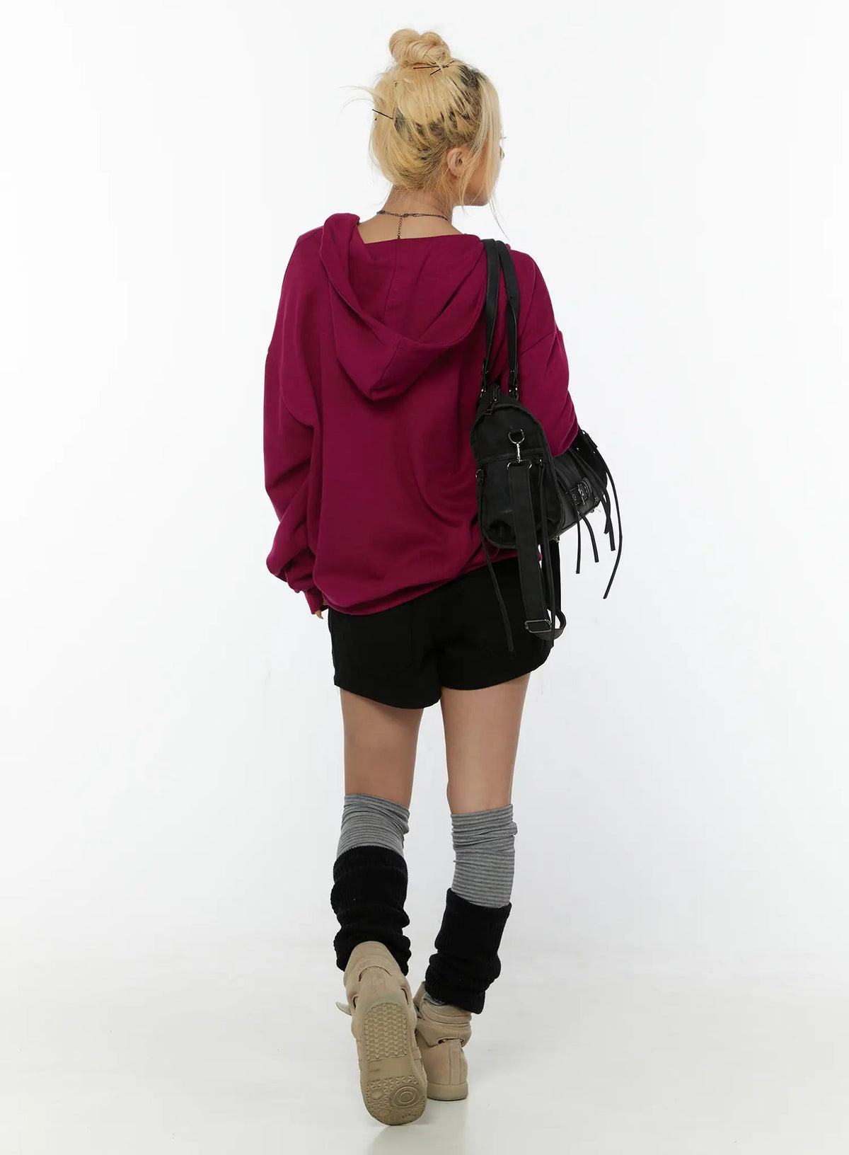【🍂拼色神褲】Colorblock A-Line Shorts