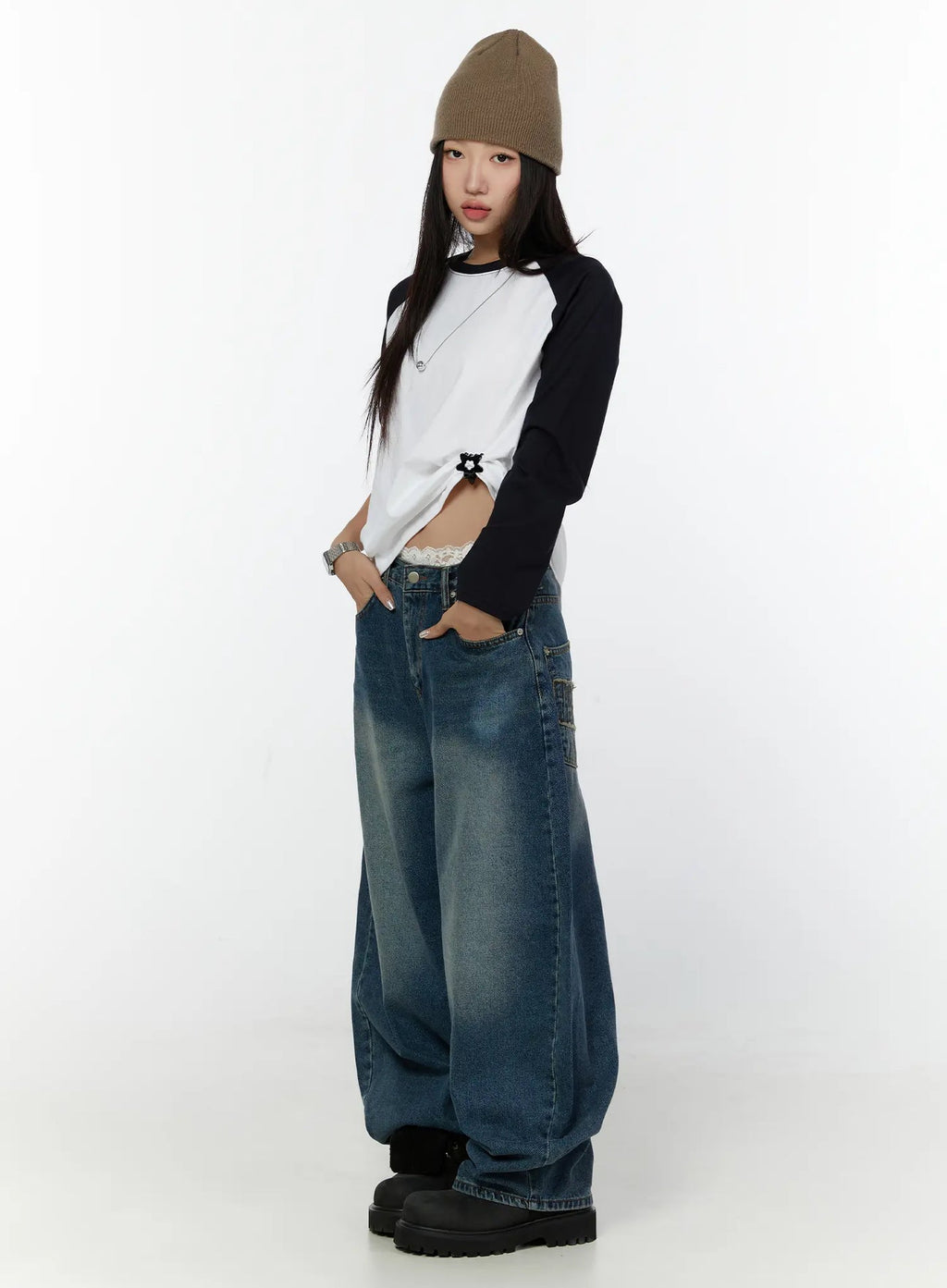 Bunny Vintage Baggy Jeans