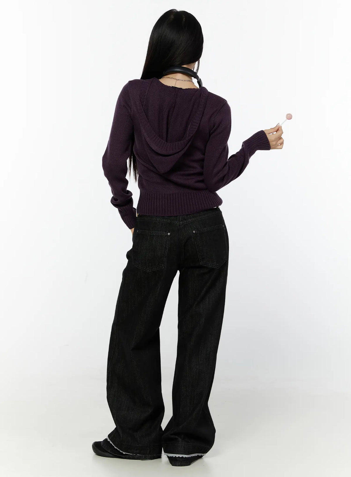 Dark Wash Baggy Jeans