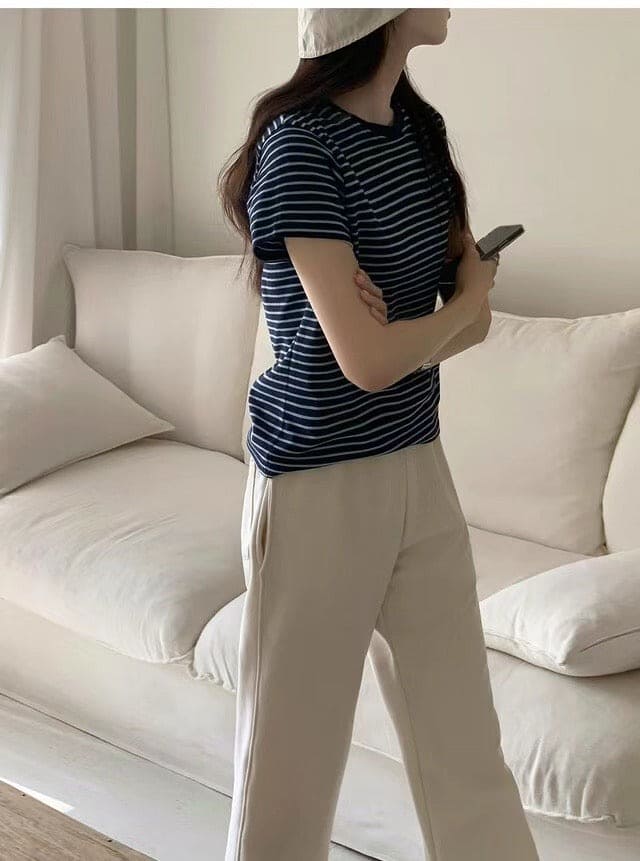 【舒適休閒】Daily Stripe Tee