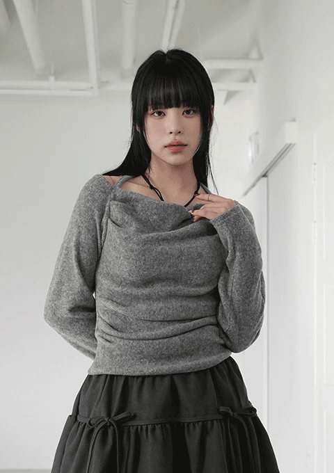 【🍷年末約會】Strap Drape Top