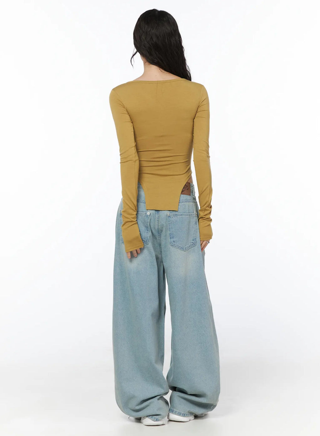Heart Patch Baggy Jeans
