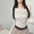 【秋冬約會】Flower Halter Top