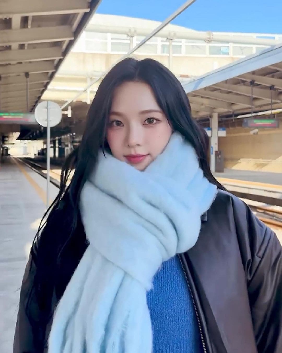 Karina同款！Engbrox Cotton Candy Muffler