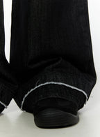 Dark Wash Baggy Jeans