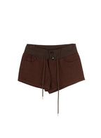 【🍂拼色神褲】Colorblock A-Line Shorts