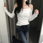 【🍇年末節日】Midnight Double Strap Top