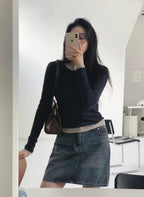 [Can be layered] Tencel Basic Tee