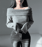 【🥂Date Picks】Square Fleece Top 