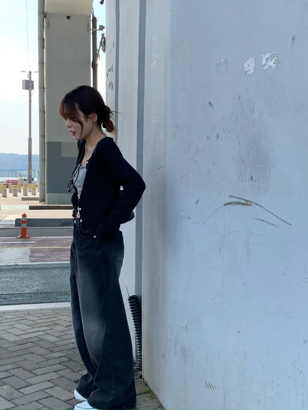 【Y2K Vibe】Cool Wide Jeans