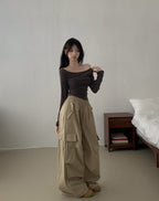 【💗for SNS】Moon Stripe Tee 