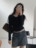 [Can be layered] Tencel Basic Tee