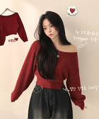 【🧧新年必備】Boat Neck Wool Knit