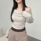 【秋冬約會】Flower Halter Top