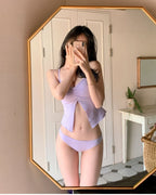 【🌺花漾浮雕】Embossed Bikini