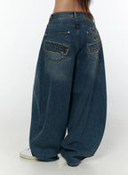 Bunny Vintage Baggy Jeans