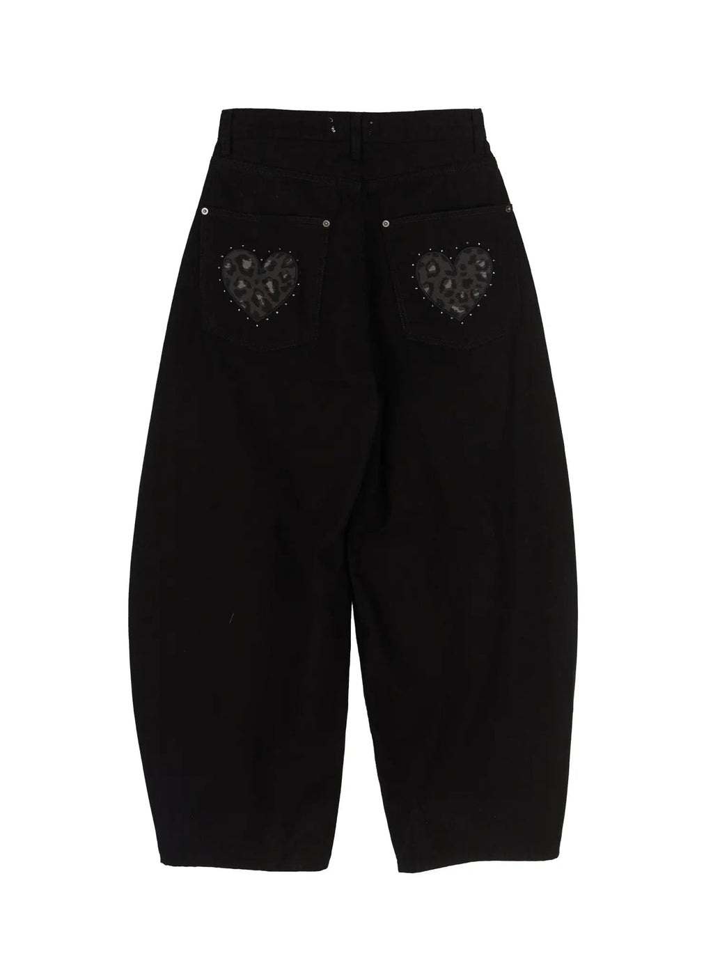 Heart Graphic Wide Pants