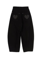 Heart Graphic Wide Pants