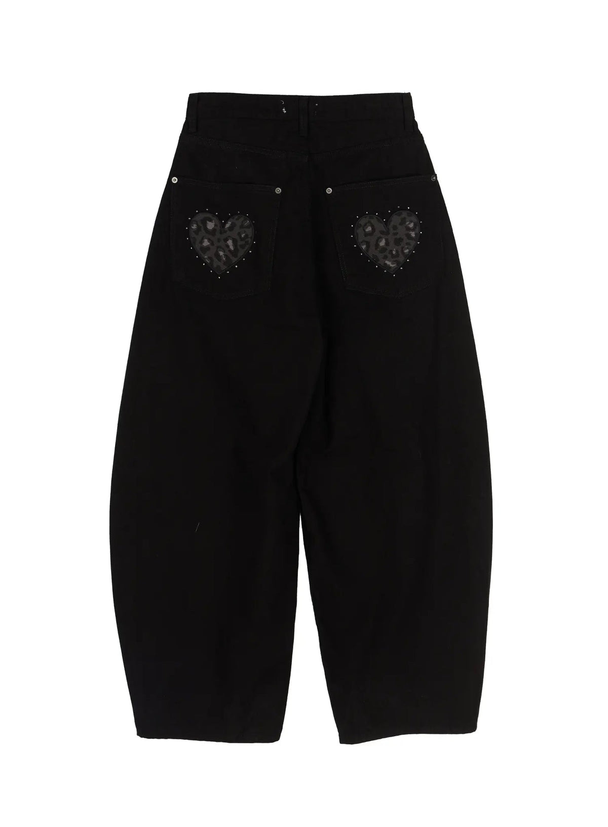 Heart Graphic Wide Pants