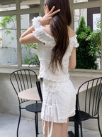 【🤍夏日甜心】Punching Lap Skirt