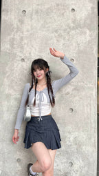 Y2K Denim Cargo Skirts 