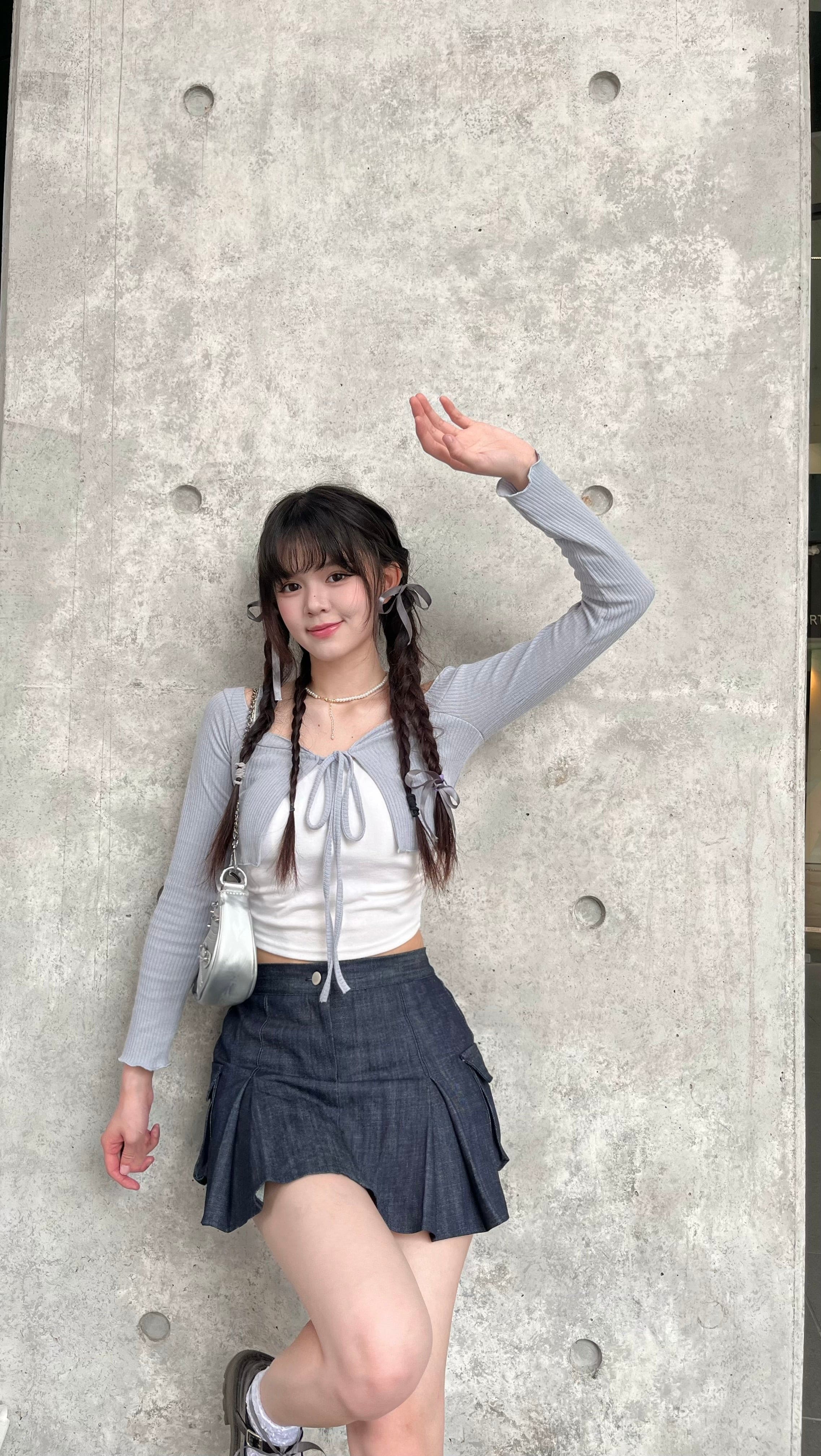 Y2K Denim Cargo Skirts