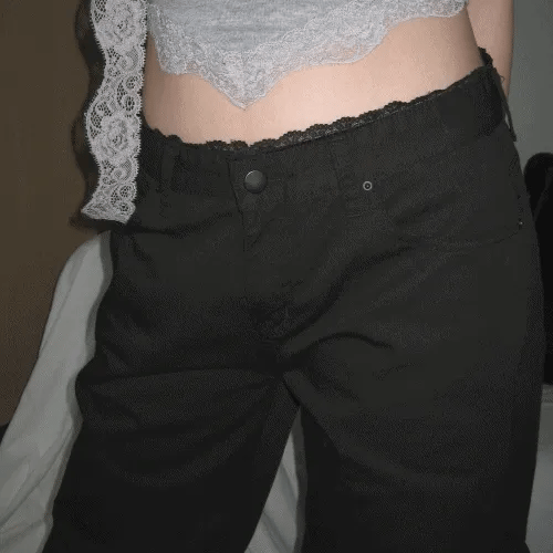 【OOTJ】Lingerie Lace Pants