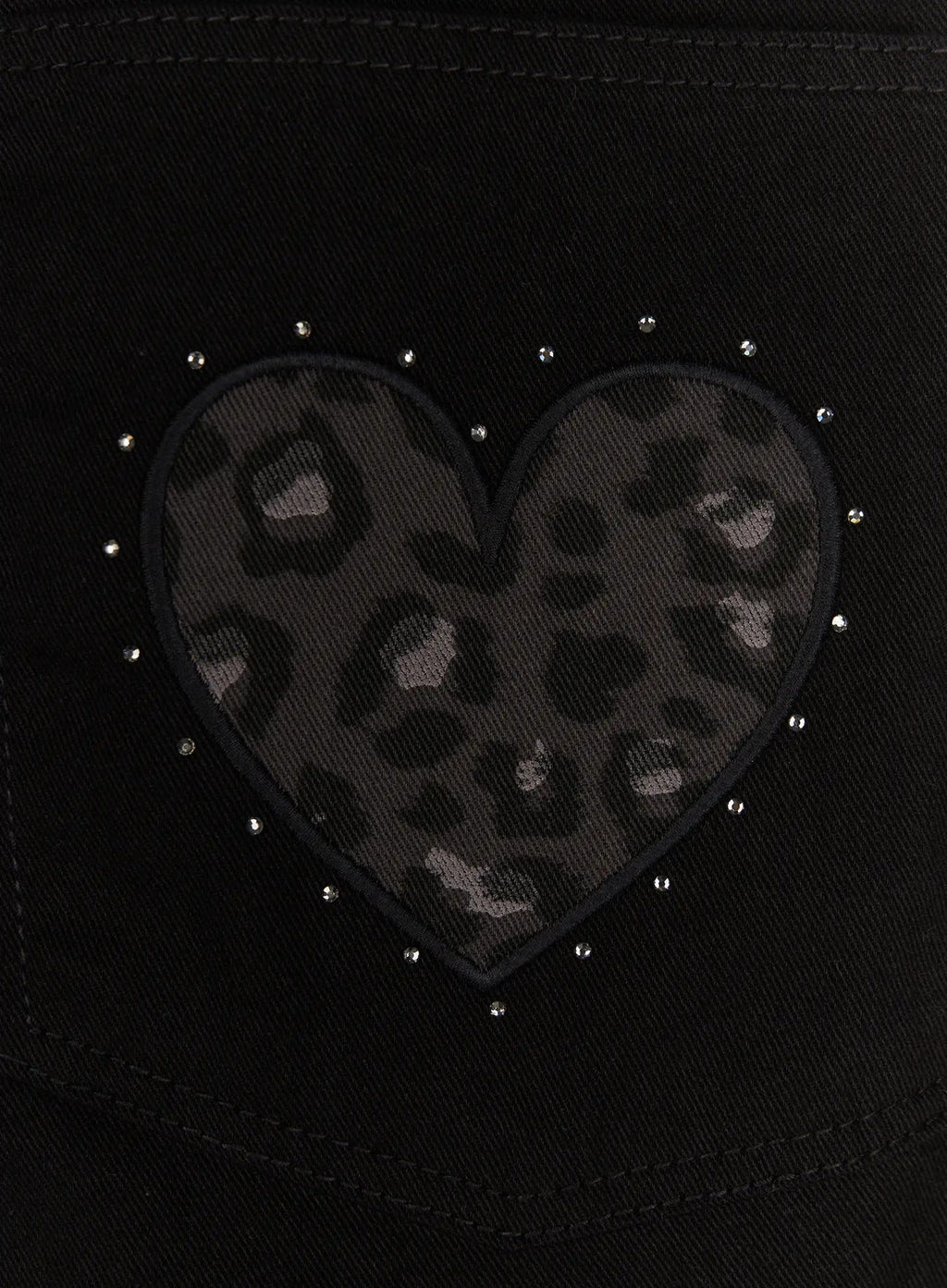 Heart Graphic Wide Pants