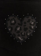 Heart Graphic Wide Pants