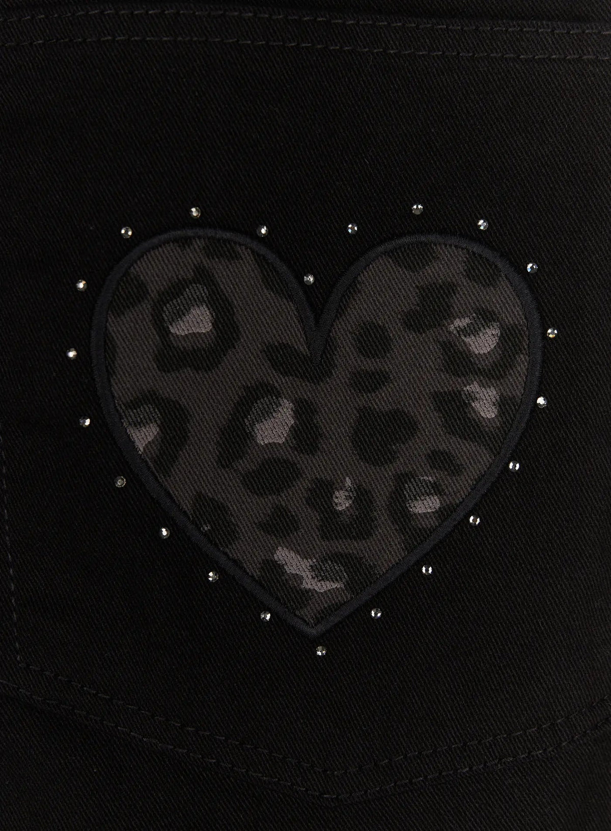 Heart Graphic Wide Pants