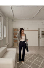 【+5°C HEAT🌡】Thin Fleece Comfy Bra Top (with padding)