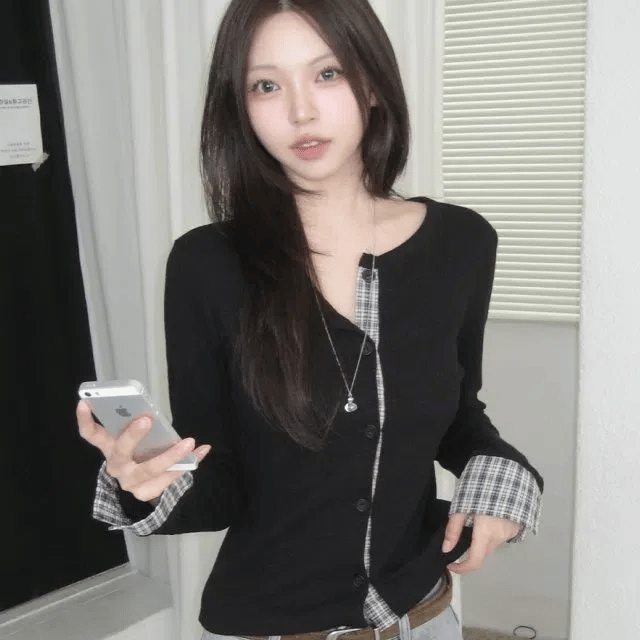 【MD’s PICK】Check Point Cardigan