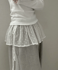 [Trending in South Korea] Cancan Wrap Skirt