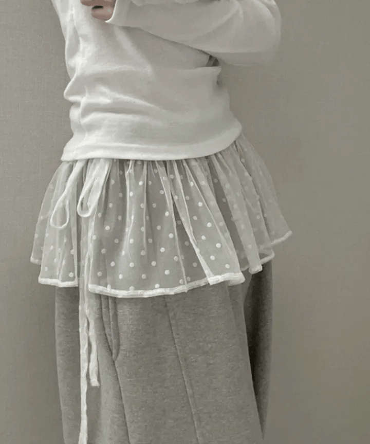【韓國大熱】Cancan Wrap Skirt